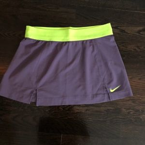 Small Purple Nike Skirt